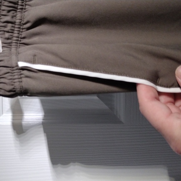 Woman's Nike Joggers Track Pants size Medium Teal and Gray - Picture 7 of 7